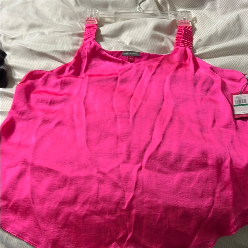 Vince Camuto Hot Pink Tank Top